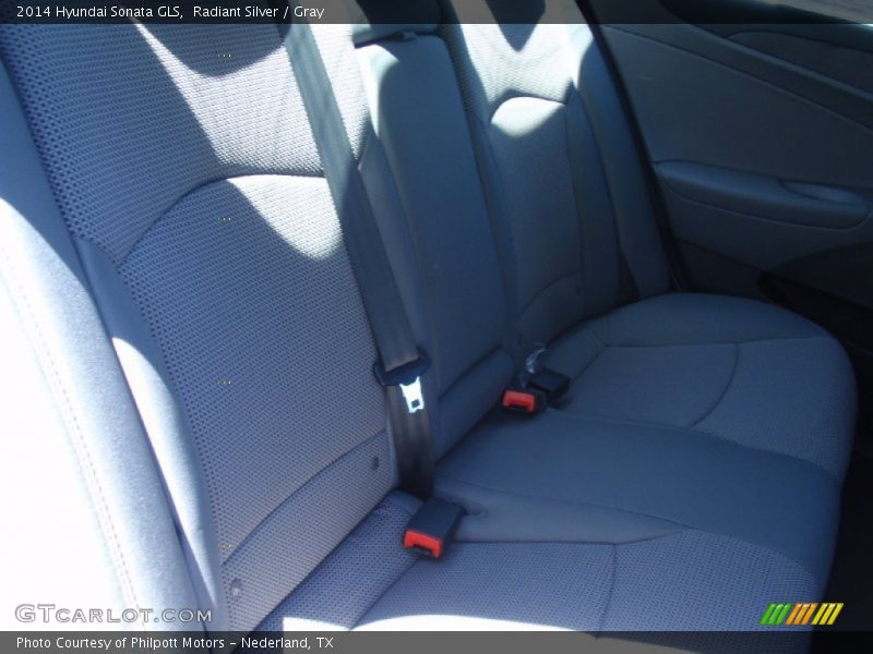 Radiant Silver / Gray 2014 Hyundai Sonata GLS