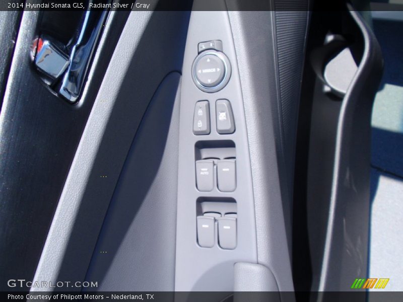 Radiant Silver / Gray 2014 Hyundai Sonata GLS