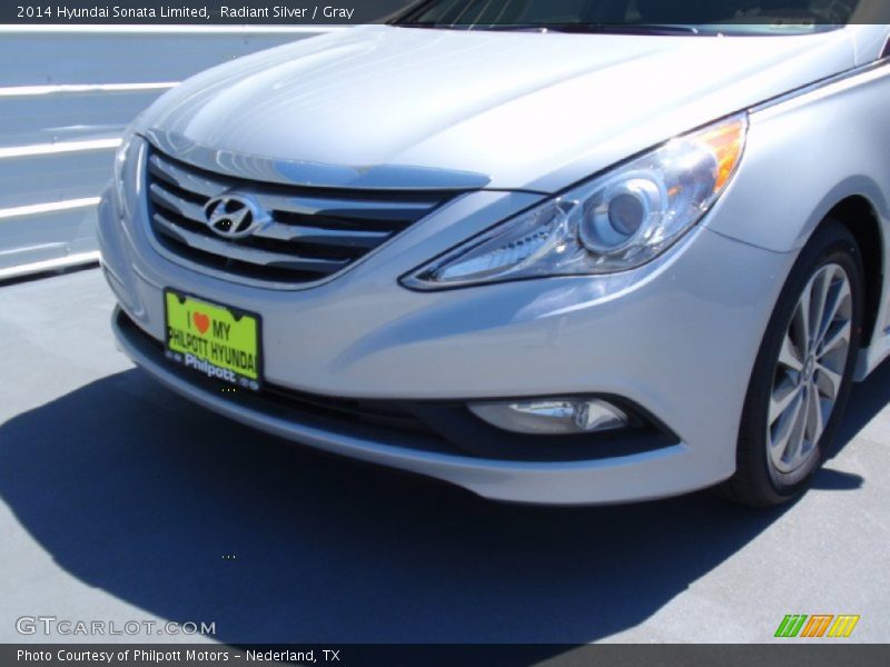 Radiant Silver / Gray 2014 Hyundai Sonata Limited