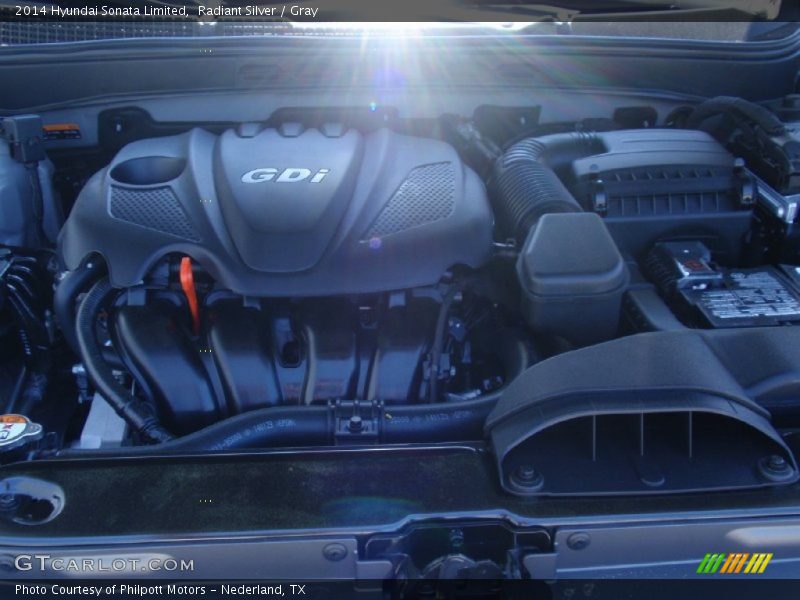 Radiant Silver / Gray 2014 Hyundai Sonata Limited