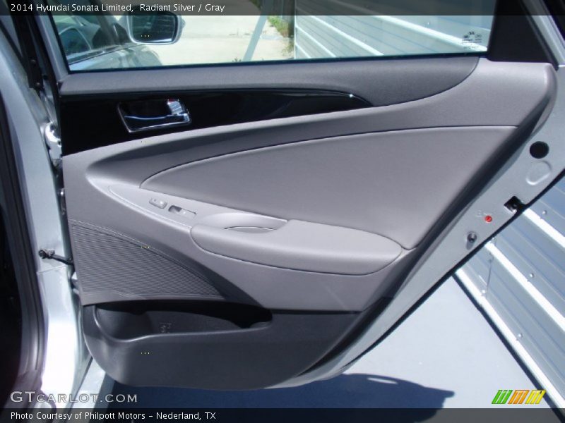 Radiant Silver / Gray 2014 Hyundai Sonata Limited