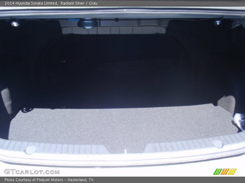 Radiant Silver / Gray 2014 Hyundai Sonata Limited