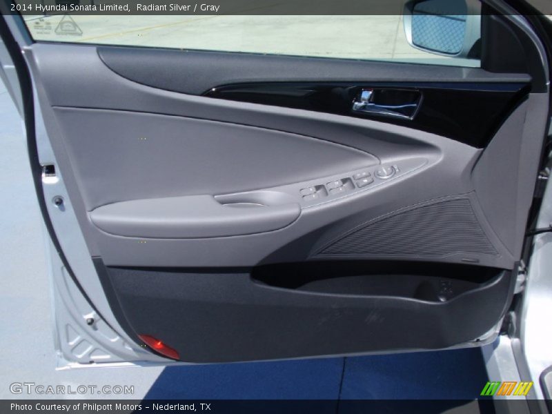 Radiant Silver / Gray 2014 Hyundai Sonata Limited