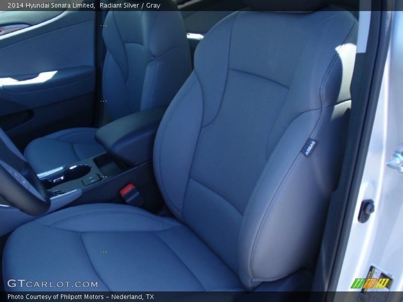 Radiant Silver / Gray 2014 Hyundai Sonata Limited