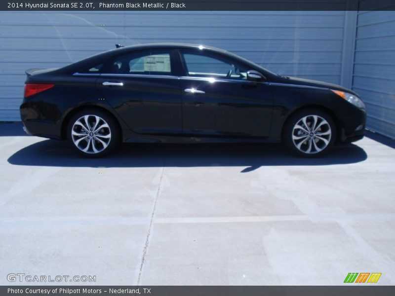 Phantom Black Metallic / Black 2014 Hyundai Sonata SE 2.0T
