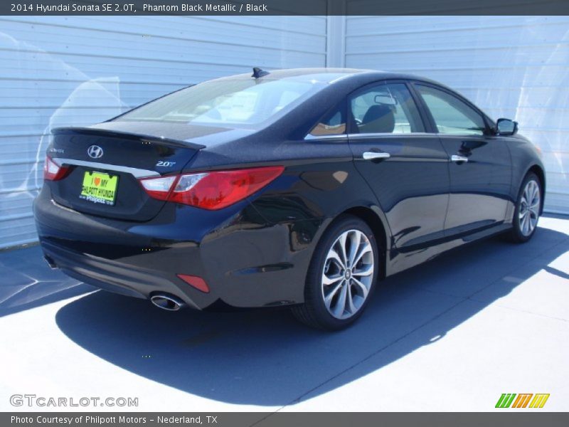 Phantom Black Metallic / Black 2014 Hyundai Sonata SE 2.0T