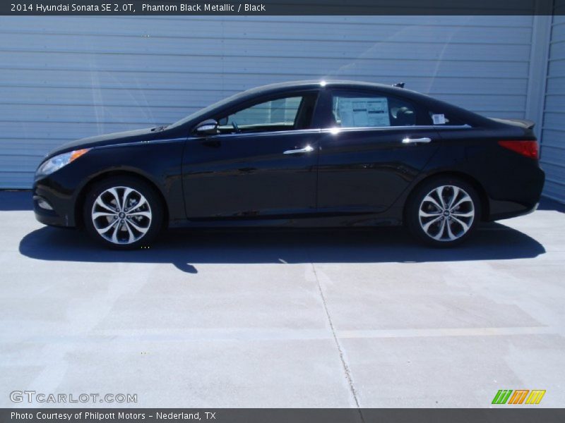 Phantom Black Metallic / Black 2014 Hyundai Sonata SE 2.0T