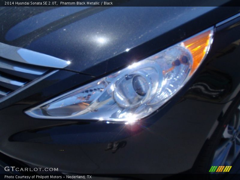 Phantom Black Metallic / Black 2014 Hyundai Sonata SE 2.0T