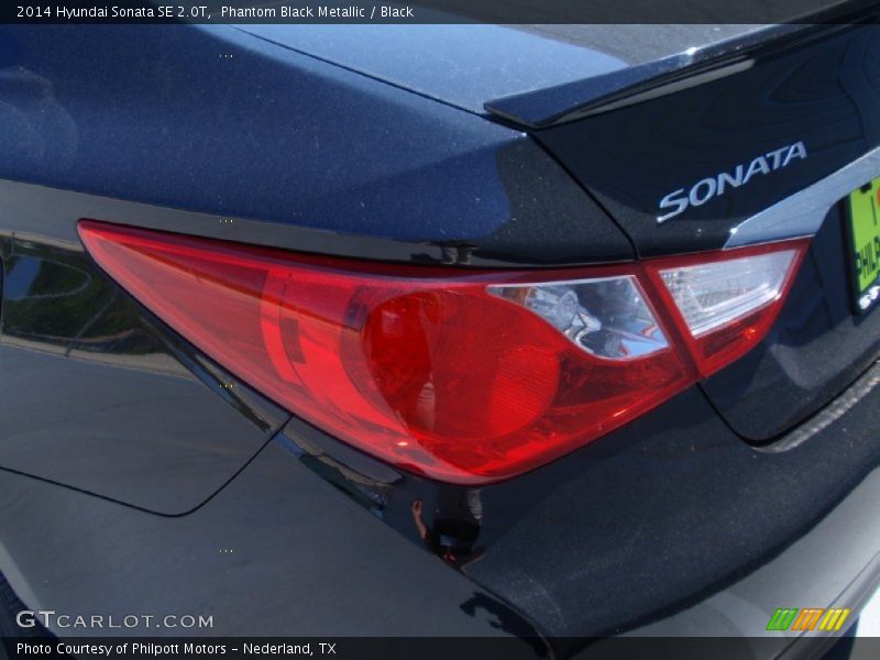 Phantom Black Metallic / Black 2014 Hyundai Sonata SE 2.0T