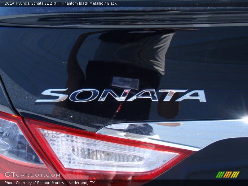 Phantom Black Metallic / Black 2014 Hyundai Sonata SE 2.0T