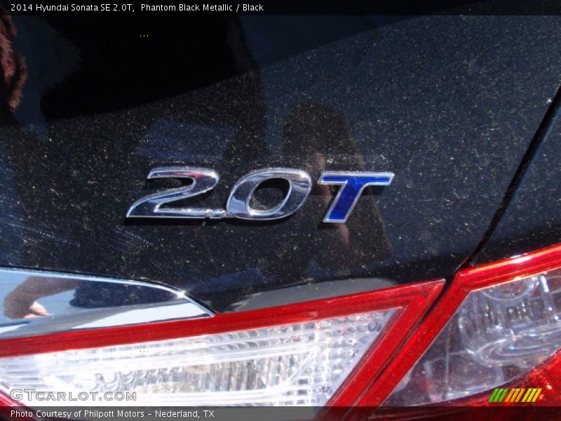 Phantom Black Metallic / Black 2014 Hyundai Sonata SE 2.0T