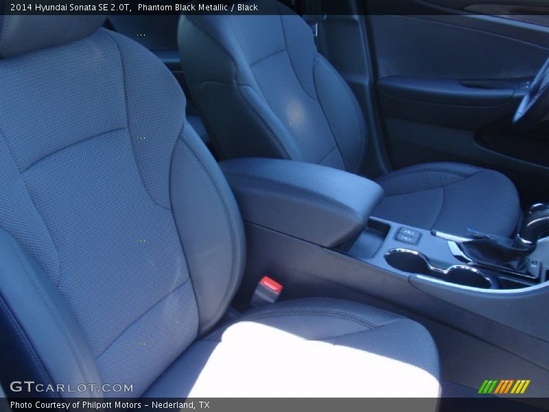 Phantom Black Metallic / Black 2014 Hyundai Sonata SE 2.0T