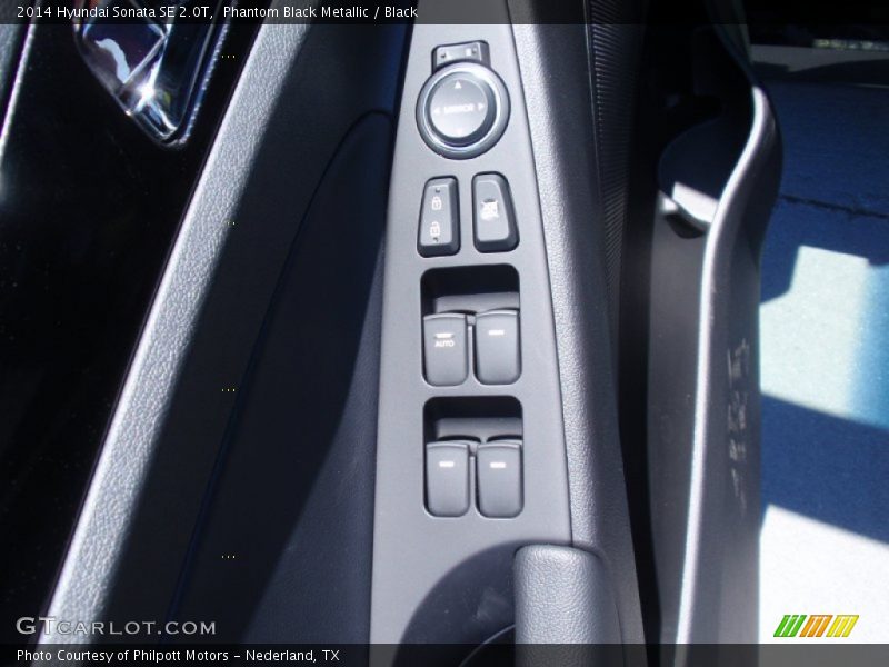 Phantom Black Metallic / Black 2014 Hyundai Sonata SE 2.0T