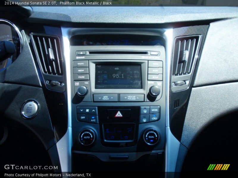 Phantom Black Metallic / Black 2014 Hyundai Sonata SE 2.0T