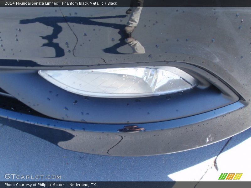 Phantom Black Metallic / Black 2014 Hyundai Sonata Limited
