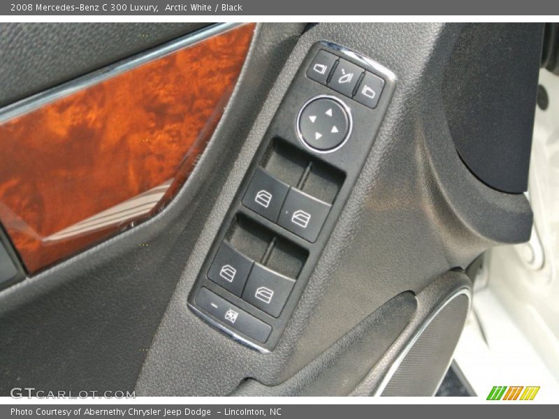 Arctic White / Black 2008 Mercedes-Benz C 300 Luxury