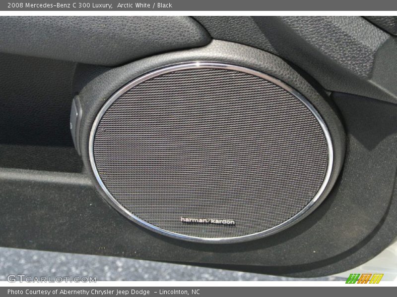 Arctic White / Black 2008 Mercedes-Benz C 300 Luxury