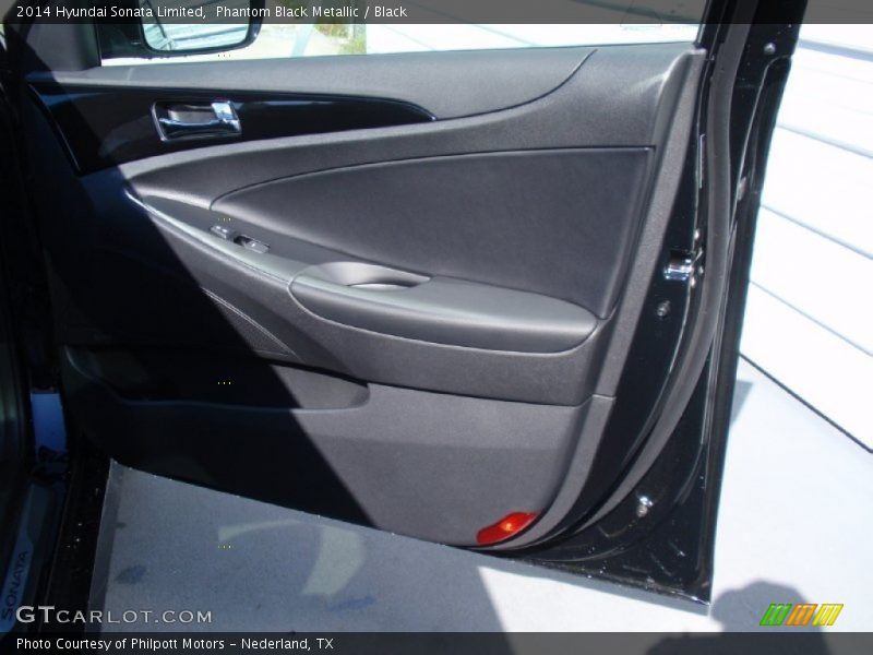 Phantom Black Metallic / Black 2014 Hyundai Sonata Limited