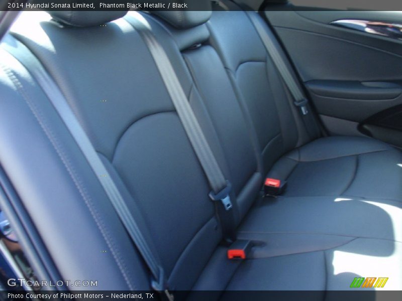 Phantom Black Metallic / Black 2014 Hyundai Sonata Limited