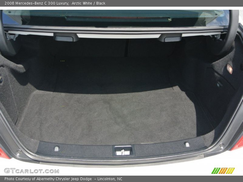 Arctic White / Black 2008 Mercedes-Benz C 300 Luxury