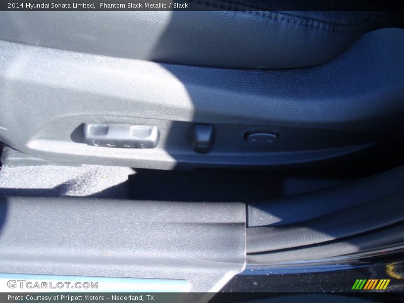 Phantom Black Metallic / Black 2014 Hyundai Sonata Limited