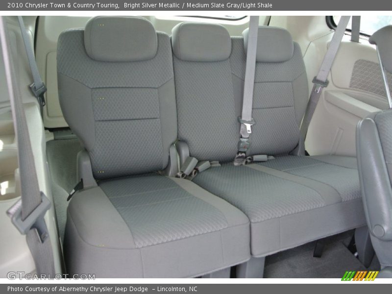 Bright Silver Metallic / Medium Slate Gray/Light Shale 2010 Chrysler Town & Country Touring