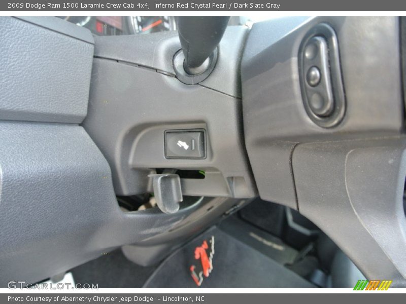 Inferno Red Crystal Pearl / Dark Slate Gray 2009 Dodge Ram 1500 Laramie Crew Cab 4x4