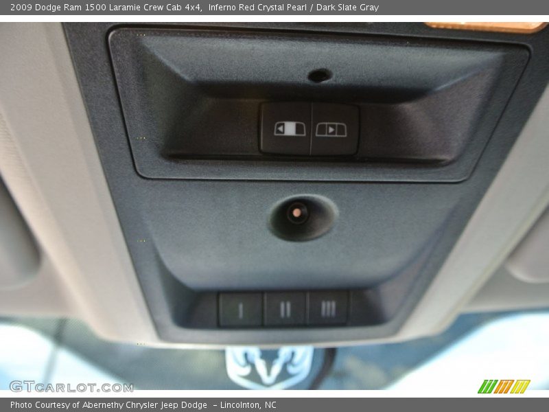 Inferno Red Crystal Pearl / Dark Slate Gray 2009 Dodge Ram 1500 Laramie Crew Cab 4x4