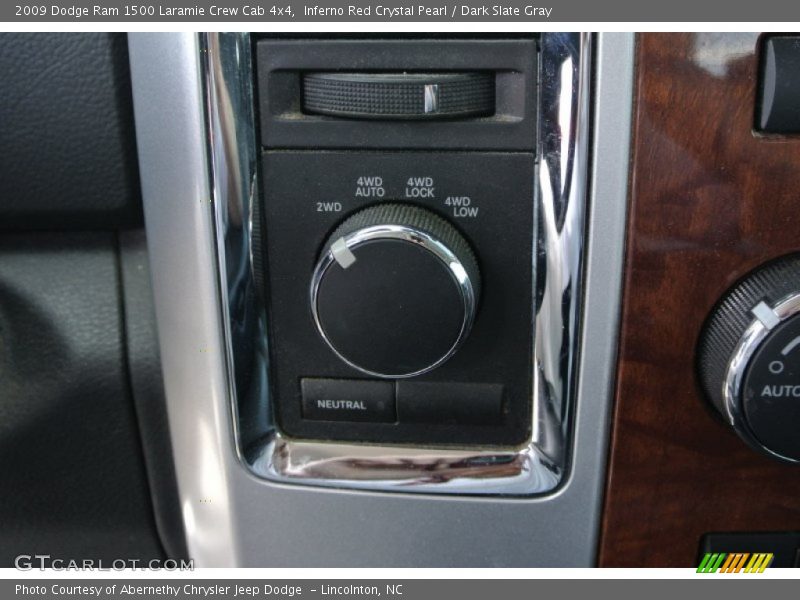 Inferno Red Crystal Pearl / Dark Slate Gray 2009 Dodge Ram 1500 Laramie Crew Cab 4x4