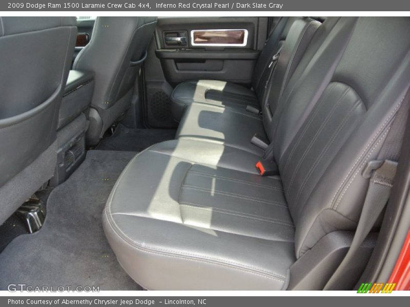 Inferno Red Crystal Pearl / Dark Slate Gray 2009 Dodge Ram 1500 Laramie Crew Cab 4x4