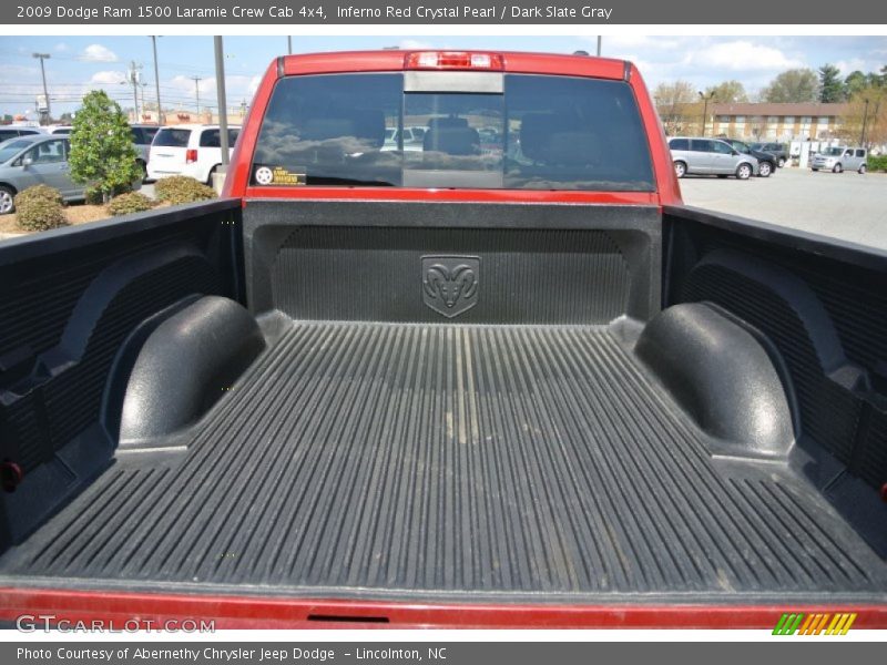 Inferno Red Crystal Pearl / Dark Slate Gray 2009 Dodge Ram 1500 Laramie Crew Cab 4x4