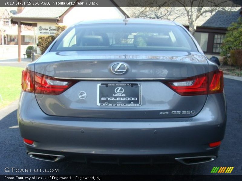 Nebula Gray Pearl / Black 2013 Lexus GS 350 AWD