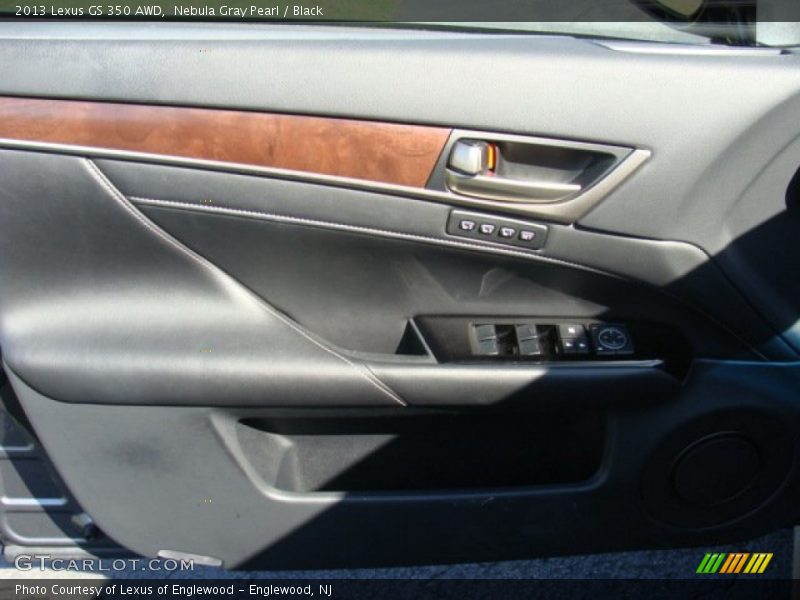 Nebula Gray Pearl / Black 2013 Lexus GS 350 AWD