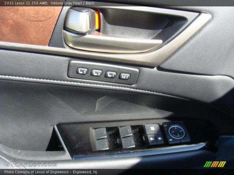 Nebula Gray Pearl / Black 2013 Lexus GS 350 AWD