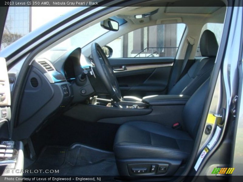 Nebula Gray Pearl / Black 2013 Lexus GS 350 AWD