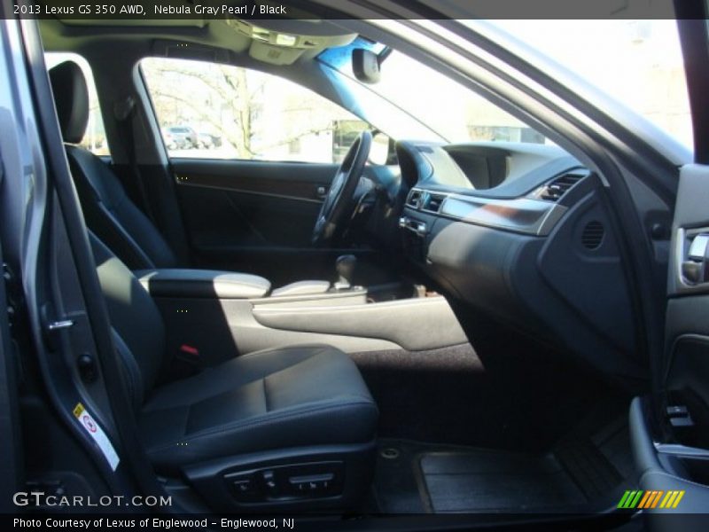 Nebula Gray Pearl / Black 2013 Lexus GS 350 AWD