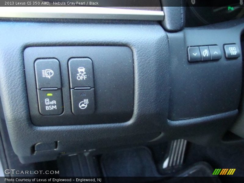 Nebula Gray Pearl / Black 2013 Lexus GS 350 AWD