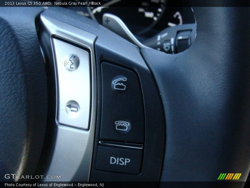Nebula Gray Pearl / Black 2013 Lexus GS 350 AWD