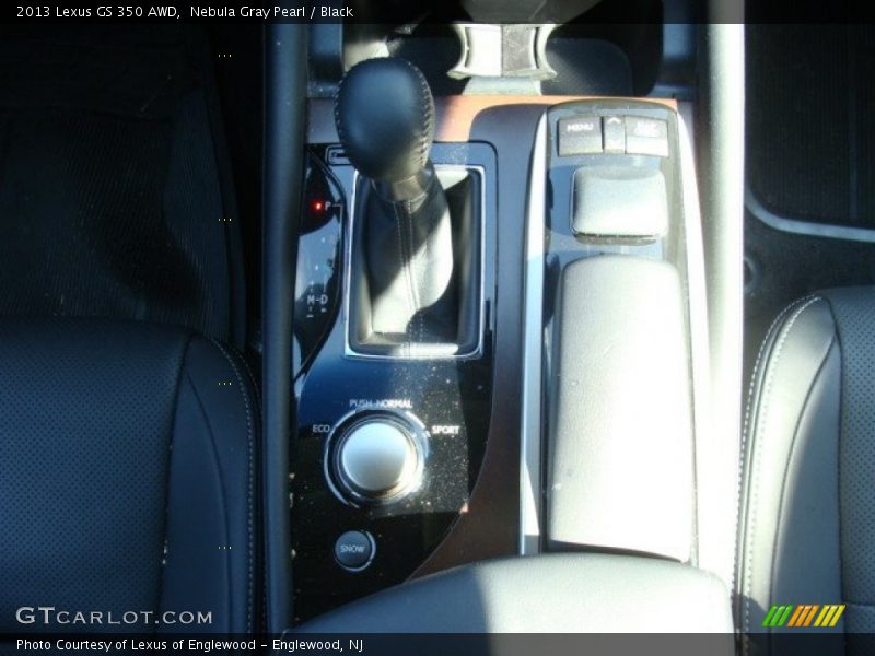 Nebula Gray Pearl / Black 2013 Lexus GS 350 AWD