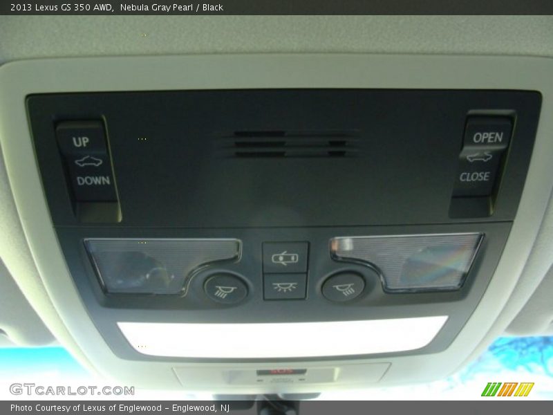 Nebula Gray Pearl / Black 2013 Lexus GS 350 AWD