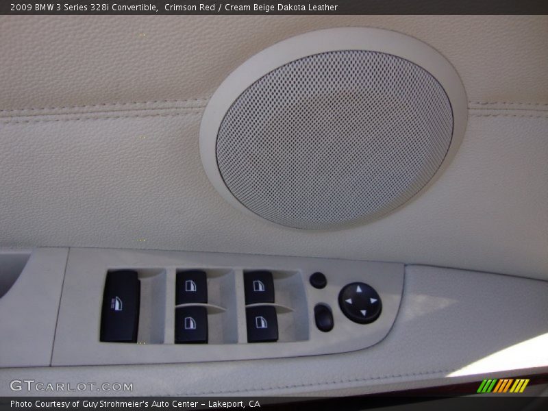Crimson Red / Cream Beige Dakota Leather 2009 BMW 3 Series 328i Convertible