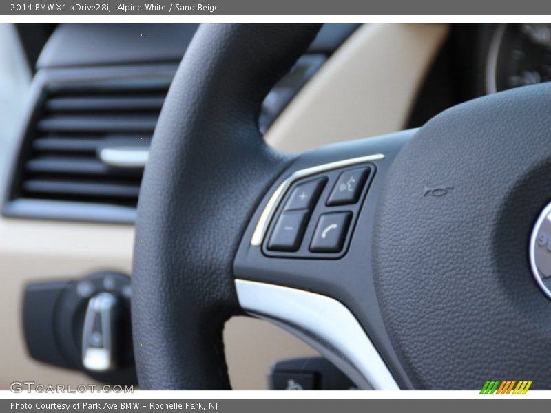 Alpine White / Sand Beige 2014 BMW X1 xDrive28i