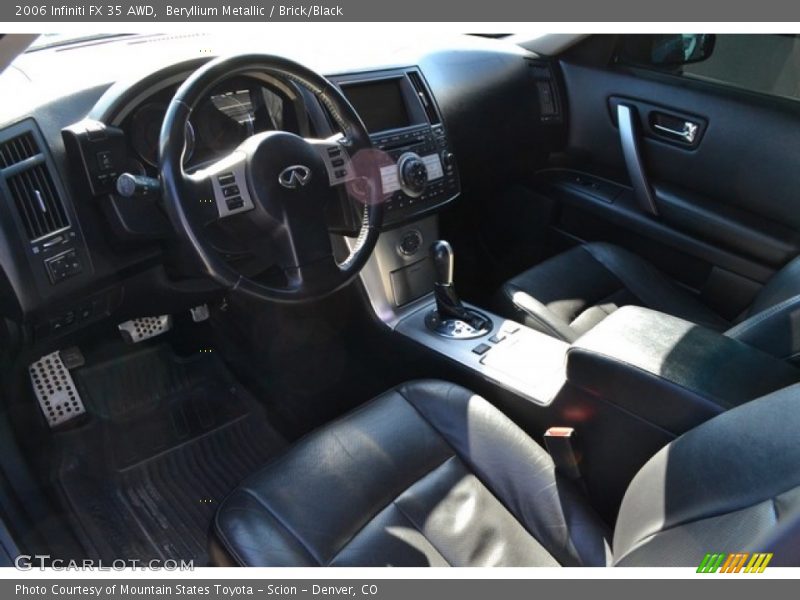 Beryllium Metallic / Brick/Black 2006 Infiniti FX 35 AWD