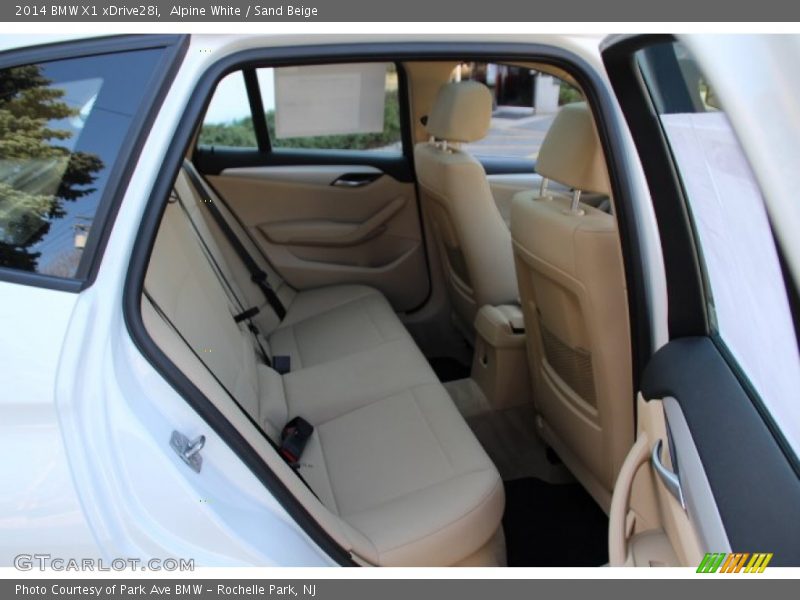 Alpine White / Sand Beige 2014 BMW X1 xDrive28i