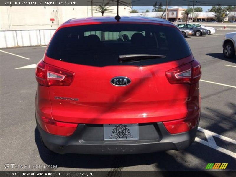 Signal Red / Black 2011 Kia Sportage LX