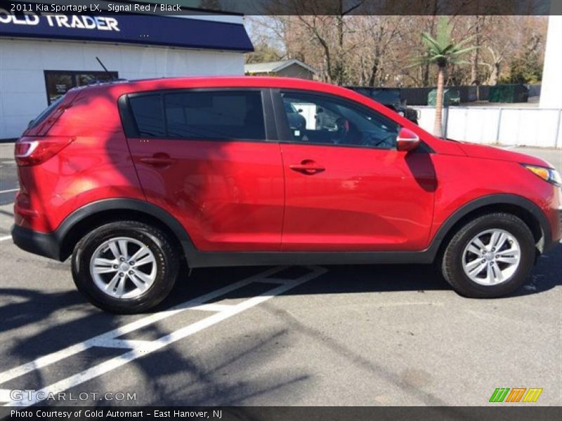 Signal Red / Black 2011 Kia Sportage LX