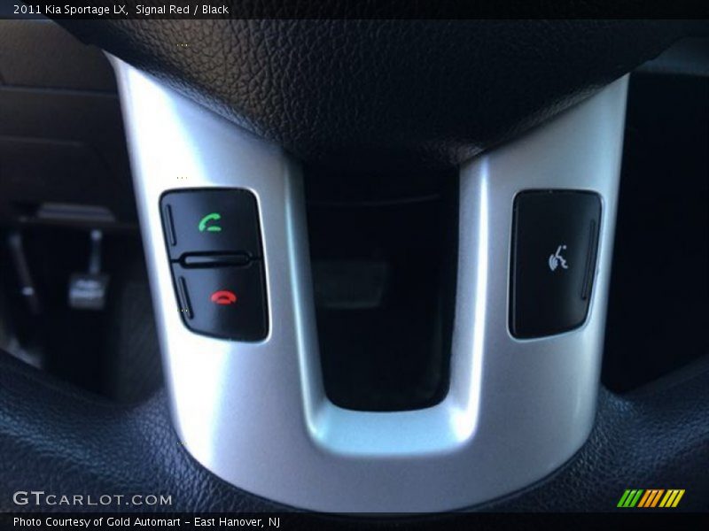 Signal Red / Black 2011 Kia Sportage LX