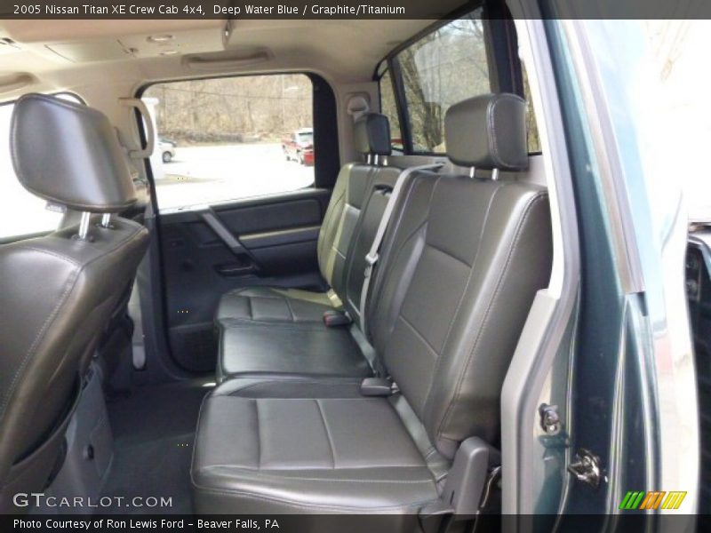 Deep Water Blue / Graphite/Titanium 2005 Nissan Titan XE Crew Cab 4x4