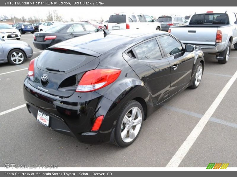 Ultra Black / Gray 2013 Hyundai Veloster RE:MIX Edition