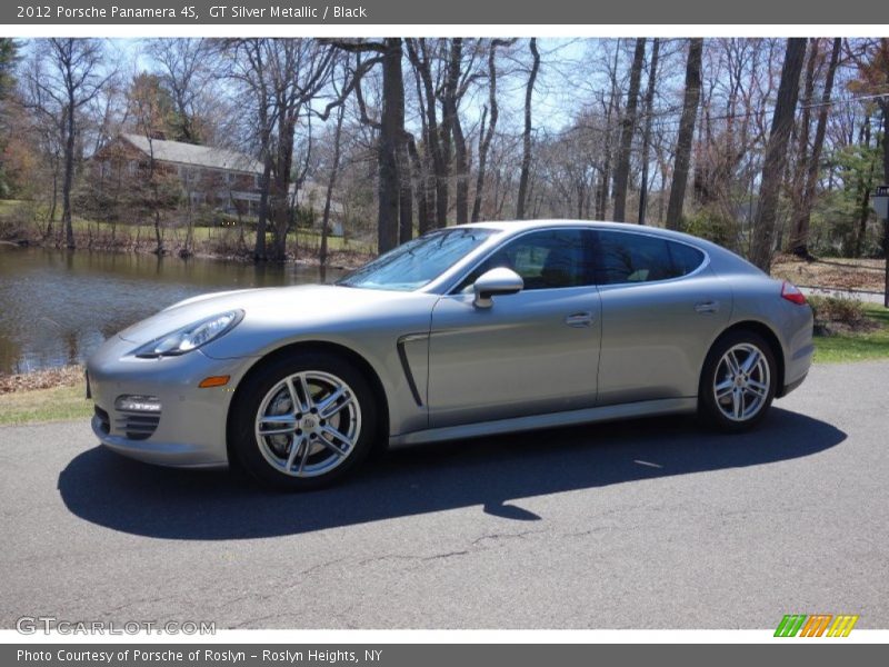 GT Silver Metallic / Black 2012 Porsche Panamera 4S